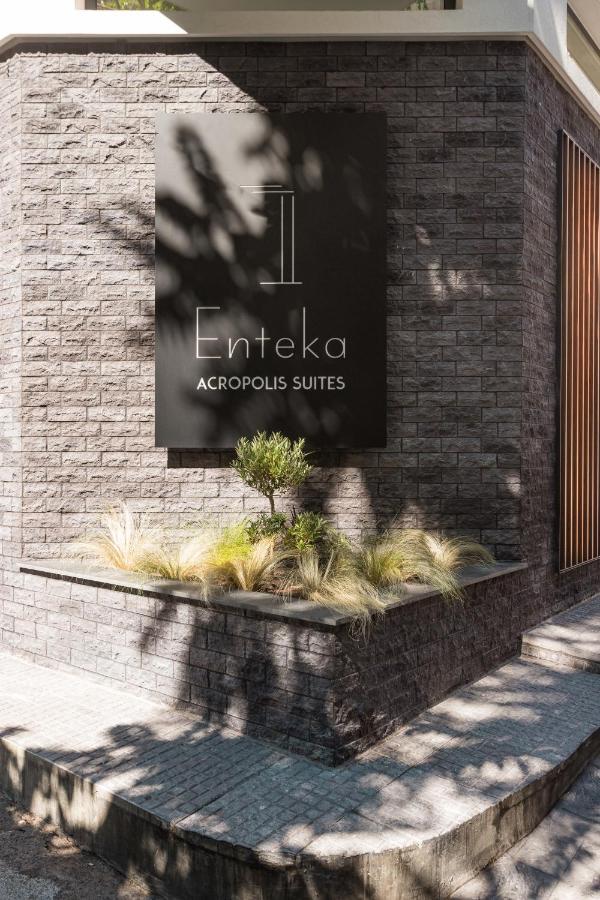 11 Enteka Acropolis Suites Atény Exteriér fotografie